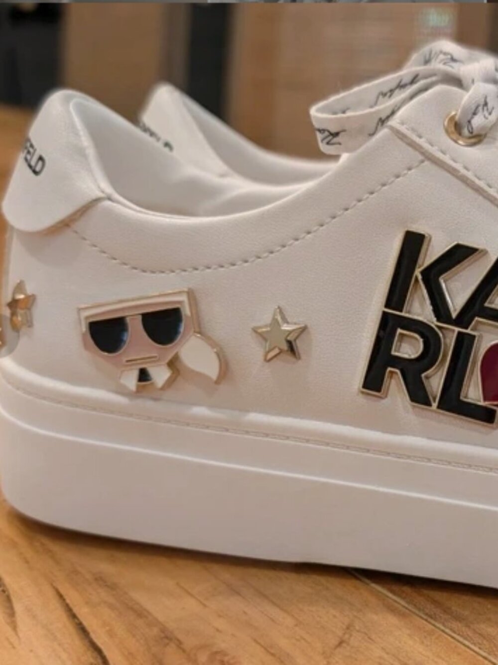 Karl Lagerfeld Paris Cammy Platform Sneakers women 6.5